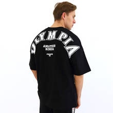 Casual Men T-shirt Loose Summer Man Tshirt Fashion Tops Streetwear Male T-shirts Hip Hop Brand Clothing Mens Tee T Shirt Men 2024 - buy cheap