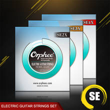 Orphee 6Pcs/Set Professional Electric Guitar Strings SE Series Nickel Alloy Plated Electric Guitar Strings 2024 - buy cheap