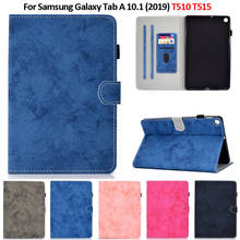 Capa magnética tipo carteira, capa para tablet, tab a 10.1 2019, com suporte, para samsung galaxy tab a 10 1 2019 2024 - compre barato