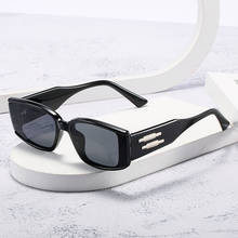 Fashion Vintage Square Sunglasses Women Men 2021 Luxury Brand Designer Travel Small Frame Gradient Sun Glasses For Female Shades 2024 - buy cheap