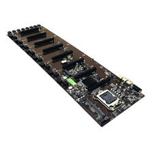 Материнская плата с 8 слотами для графических карт PCI-E LGA 1155 DDR3, материнская плата с 6-контактными портами питания 2024 - купить недорого
