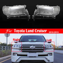 Car Front Headlamp Lens Lampshade Lampcover For Toyota Land Cruiser 2016 2017 2018 Car Replacement Lens Auto Shell Cover 2024 - buy cheap