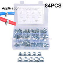 84pcs 10 Size of Fuel Injection Line Style Hose Clamps Assortment Kit Fuel Injection Style Hose Clamp Kit For Diesel Petrol Pipe 2024 - buy cheap