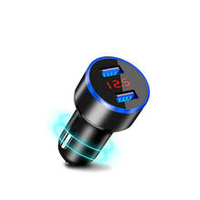 Cargador de teléfono LED USB para coche, accesorios para Peugeot RCZ 206, 207, 208, 301, 307, 308, 406, 407, 408, 508, 2008, 3008, 4008, 5008, nuevo 2024 - compra barato