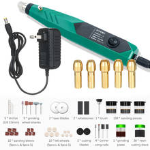 Kit de ferramentas rotativas, multifuncionais, moedor elétrico, mini, portátil, polimento, perfuração, corte, kit de ferramentas 2024 - compre barato