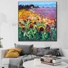 A World Full Of Flowers Abstract Oil Painting Wall Art Home Decor Picture Modern Painting On Canvas 100% Handpainted No Framed 2024 - buy cheap