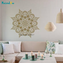 Calcomanía de Mandala de geometría sagrada para decoración del hogar, vinilo extraíble, pegatina de pared, murales, BB920 2024 - compra barato