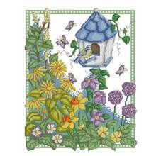 Bird House-Bird House counted 11CT 14CT 18CT Cross Stitch Set DIY Chinese Cross-stitch Kits Embroidery Needlework Home Deco 2024 - buy cheap