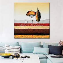 Mintura Hand Painted Modern Rural Landscape Oil Painting On Canvas Wall Art Beautiful Country Picture For Living Room Home Decor 2024 - buy cheap