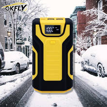 Gkfly-auxiliar de partida real 16000mah, a., dispositivo de emergência de partida automática, carregador de bateria para carro, impulsionador de bateria, led. 2024 - compre barato