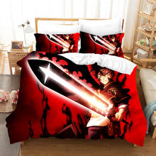 Black Clover Bedding Set Japan Popular Anime Duvet Cover Sets Comforter Bed Linen Twin Queen King Single Size Dropshipping 2024 - buy cheap