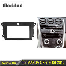 Double Din CD DVD Stereo Panel for MAZDA CX-7 2006+ Fascia Radio Refitting In Dash Mount Install Kit Face Plate Frame Bezel 2024 - buy cheap