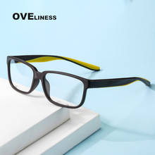 Fashion men's eyeglasses eye glasses frame for men Square Optical Myopia Prescription eye glasses tr90 male Spectacles eyewear 2024 - buy cheap