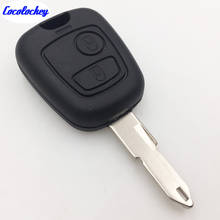 REMOTE KEY SHELL FOR PEUGEOT 206 2 BUTTON Auto Replacement Parts Ignition System Car Key 2024 - buy cheap