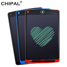 Chipal tablet para escrita digital de 10 ''lcd, eletrônica, gráfica, mesa para desenho, pintura, com bateria de interruptor 2024 - compre barato