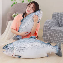 1Pc 40-80cm Funny Simulation Weever Plush Pillows Soft Stuffed Lovely Animal Fish Toys Dolls Creative Christmas Gift for Kids 2024 - buy cheap