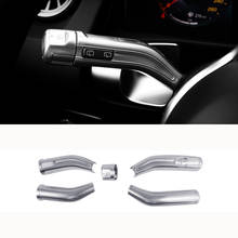 For Mercedes Benz CLA GLB GLA A B Class W177 W247 C118 X247 2020-2021 Gear Shift Lever Wiper Rod Cover Trim Chrome Carbon Style 2024 - buy cheap