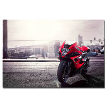 Suzuki GSX-R Motorbike Poster DIY Frame Canvas Painting Wall Art Pictures Print For Living Room Home Decor 2024 - buy cheap