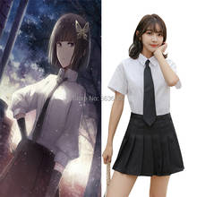 Anime Bungo Stray Dogs Akiko Yosano Cosplay Costumes Japanese girl cute JK School Uniform Suit 2024 - buy cheap