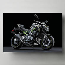 Superbike Kawasaki Z900 Muscle Motorcycle Wall Art Picture Posters and Prints Modern Canvas Paintings for Living Room Decor 2024 - buy cheap