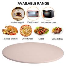 13inch Pizza Stone Pan Non-stick Heat-resistant Baking Tray Cutting Board Platter Pizza Cake Bakeware Tool For Home Restaurant 2024 - buy cheap