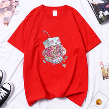 2021 moda de grandes dimensões t camisa harajuku solto t camisa hip hop marca feminina camisetas 2024 - compre barato
