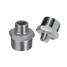 3/8"x1/4" Hex Nipple Threaded Reducer Male x Male Pipe Fittings Stainless Steel SS304 New High Quality 2024 - buy cheap