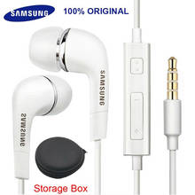 Samsung-EHS64 auriculares con micrófono incorporado, cascos intrauditivos con cable de 3,5mm para teléfonos inteligentes 2024 - compra barato