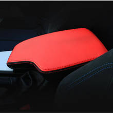 Leather Central Armrest Box Sleeve Protection Cover Trim For BMW F30 F34 3 4 Series 3GT 2013-18 LHD Car Interior Accessories 2024 - buy cheap