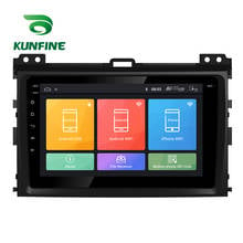 Android 10,0 Восьмиядерный автомобильный DVD GPS навигатор плеер Deckless Car Stereo для Toyota Prado 2004 2005 2006 07 08 09 радио головное устройство 2024 - купить недорого