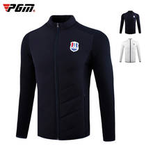 PGM Men Autumn Winter Thicken Down Jacket Man Keep Warm Full Zipper Coat Outdoor Training Golf Jersey D0832 2024 - buy cheap