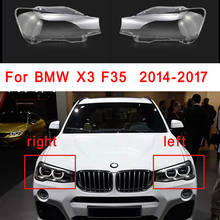 Car Headlamps Transparent Lampshade Lamp Front Headlight Cover Lens Glass  Shell Masks For BMW X3 2014-2017 2024 - buy cheap