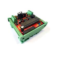 MODBUS-placa base dual RS485 de comunicación STC15W4K48S4, sistema de microcontrolador, placa de desarrollo, tarjeta, riel de guía 2024 - compra barato