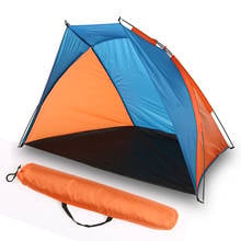 Beach Tent Sun Shelter Outdoor Camping Fishing Hiking Sun Shade Canopy Outdoor Camping Tent Travel camping accessories 2024 - buy cheap