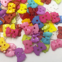 100pcs fashion mix colors cute Bow sewing buttons Baby/Kid's Sweing buttons PT79 2024 - buy cheap