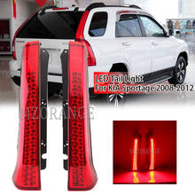 1 Pair LED Warning Light For KIA Sportage 2007-2012 Rear Brake Lamp Fog Bumper Reflector Tail Car Assembly 2024 - buy cheap