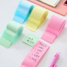 Cute Stationery Memo Pads Belt Adhesive Tape Holder Sticky Note Creative Sticker Notes Self Stick Notes Writing Pads 2024 - buy cheap