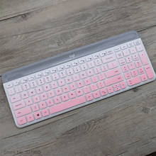 Dustproof Washable Silicone Wireless keyboard Desktop keyboard Cover Protector Skin For Logitech MK470 K580 2024 - buy cheap