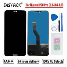 Para Huawei P20 Pro CLT-L09 L29 AL00 AL01 pantalla LCD MONTAJE DE digitalizador con pantalla táctil 2024 - compra barato