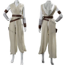 Star Cosplay Wars Rey Cosplay Costume Adult Outfit Dress Suit Uniform Halloween Carnival Costume 2024 - buy cheap
