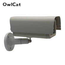 Indoor Outdoor Aluminum+Plastic Mini CCTV Camera Housing Bracket Protect Box Case For Video Surveillance Cameras 2024 - buy cheap