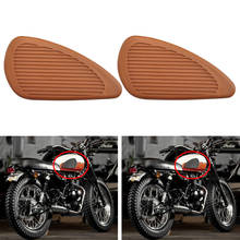 Противоскользящие наколенники для мотоцикла, противоскользящие наколенники, наколенники, протекторы, наклейки для Harley Honda Yamaha Cafe Racer Classic 2024 - купить недорого