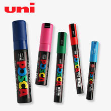 UNI POSCA Series PC-1M  /  PC-3M  /  PC-5M POP Poster Advertising Pen Marker Marker Office Painting Hand Drawn 2024 - buy cheap