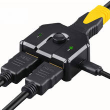 4K 60 Гц HDMI-совместимый 2,0 переключатель сплиттер двунаправленный 4K 60 Гц HDCP 2,2 переключатель 2X1 или переключатель дисплея 1X2 2024 - купить недорого