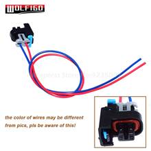 WOLFIGO New 1 / 4 / 6 / 8 PCS Harness Plug Wire Connector 2-way for G-M Saturn Fuel Injector 1P1575,S-1014,PT2135,PT5891,575356 2024 - buy cheap