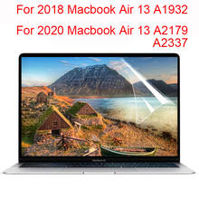 High clear screen protector for 2020 Macbook Air 13 A2179 A1932 A2337 glossy screen film guard 2024 - buy cheap