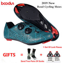 2019 New Road Cycling Shoes Ultralight Anti-skid Wear Resistant Profession Self-Locking Shoes Outdoor Sports MTB Bicycle Shoes 2024 - buy cheap