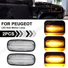2Pc Dynamic LED Side Marker Lamp Turn Signal Light For Land Rover Defender Td5 90,110,130 Freelander/LR2 MG Rover 45 75 ZT ZS 2024 - buy cheap