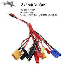 SoloGood 10in1 4mm Banana Plug RC Lipo Battery Multi Charger Adapter Lead Cable Converter XT60/XT90/Deans T/EC5/JST/Tamiya Plug 2024 - buy cheap