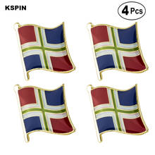 Groningen Brooches Lapel Pin Flag badge Brooch Pins Badges 4pcs 2024 - buy cheap